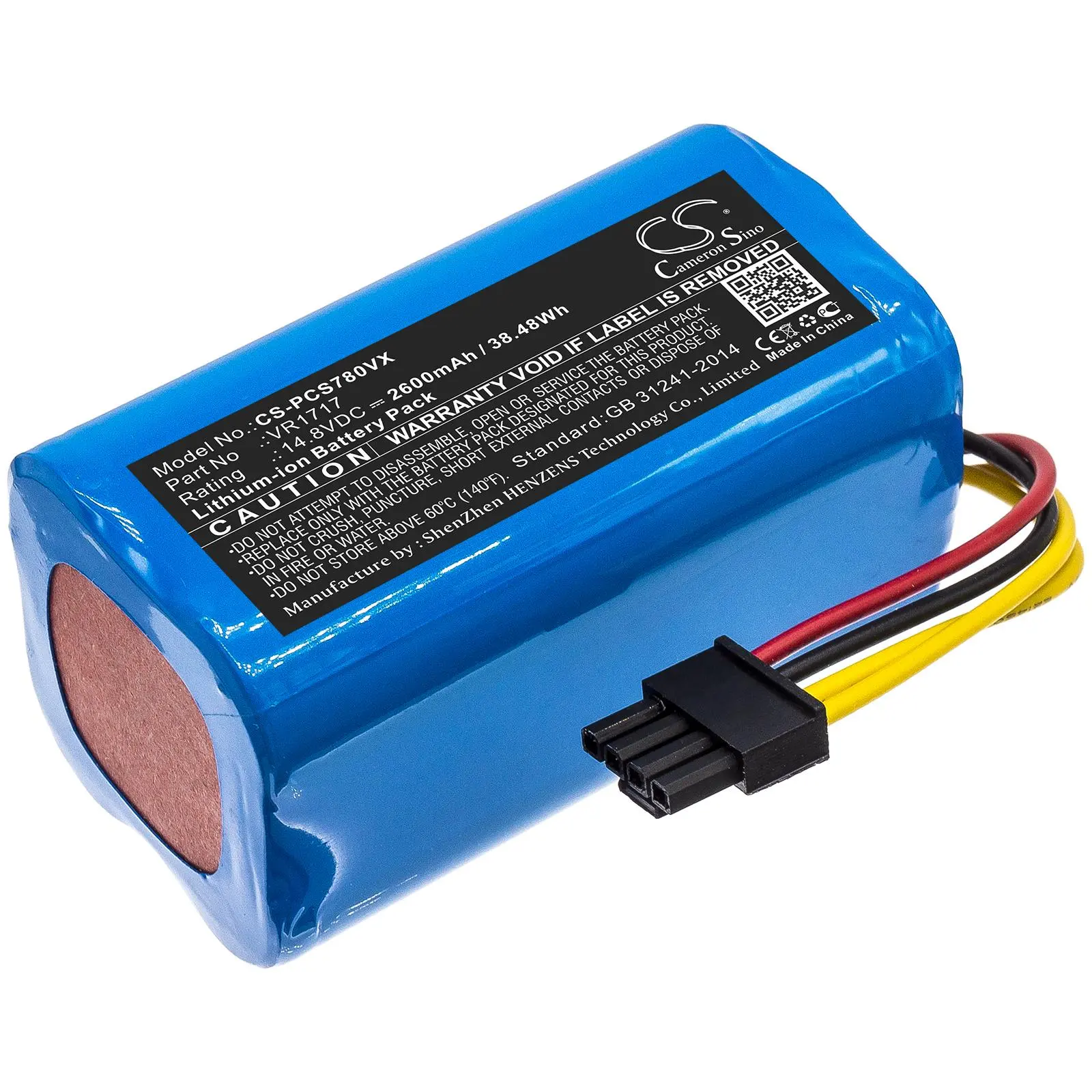 Baterie pentru aspirator Proscenic Cocoa Smart 780T, Summer P1s LiIon 14,8V 2600mAh CAMERON SINO