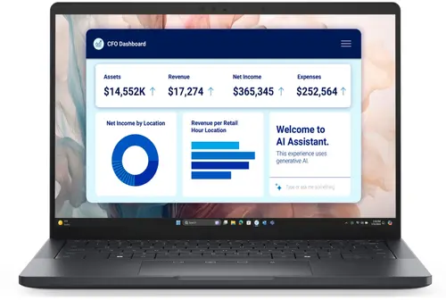 Лаптоп, Dell Pro 13 Premium PA13250, Intel Ultra7 268V (48 TOPS NPU, 8 cores, up to 5.0 GHz), 13.3" QHD+ (2560x1600) 500nits Touch, WVA 500nits AG, 32 GB: LPDDR5x, 8533 MT/s (onboard), 512 GB SSD PCIe M.2, Intel Arc, 8MP HDR + IR Cam and Mic, Wi-Fi 7, FPR, Backl