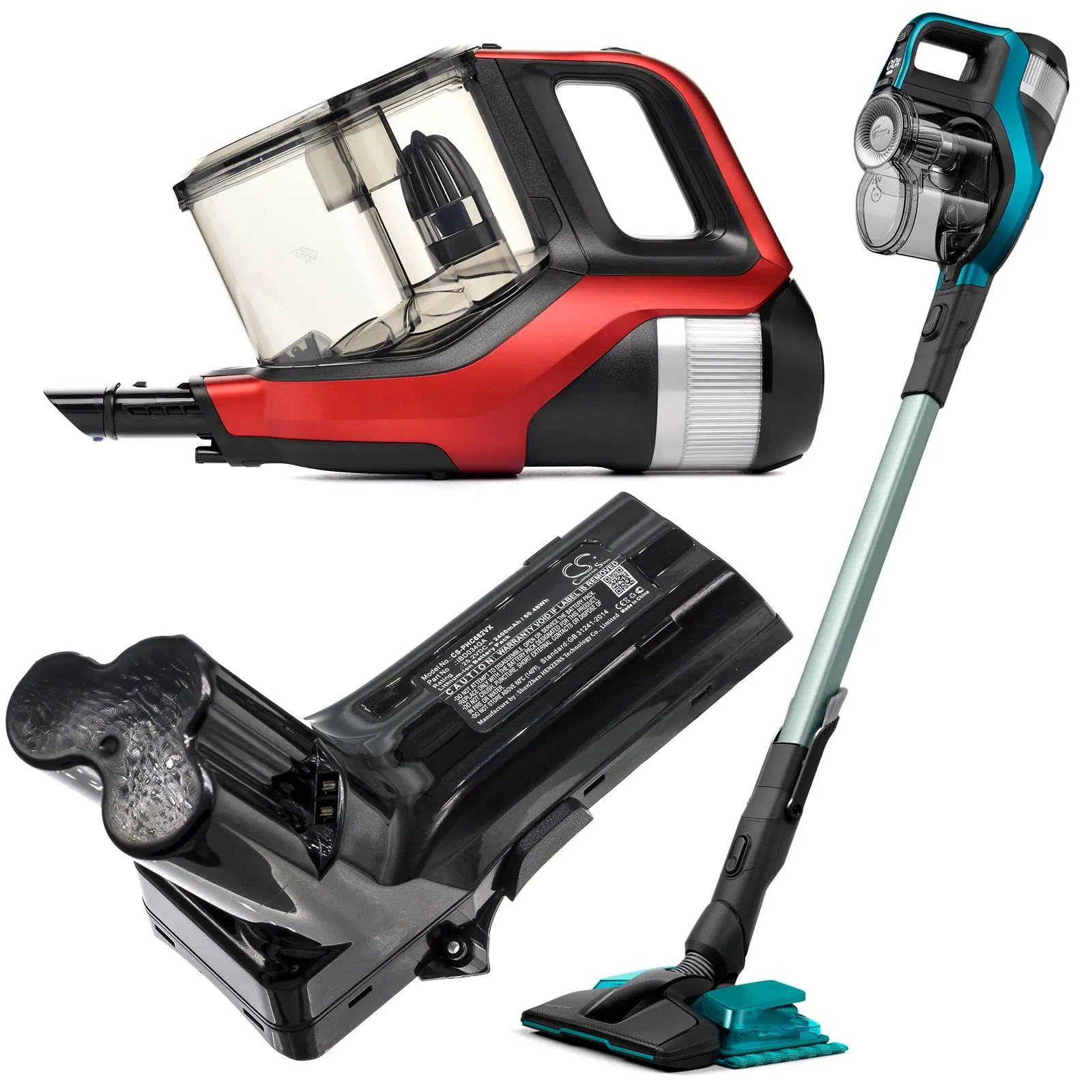 Батерия за прахосмукачка Philips FC6822, SpeedPro Max Aqua, XC8043/01  LiIon 25,2V 2400mAh CAMERON SINO - image 1