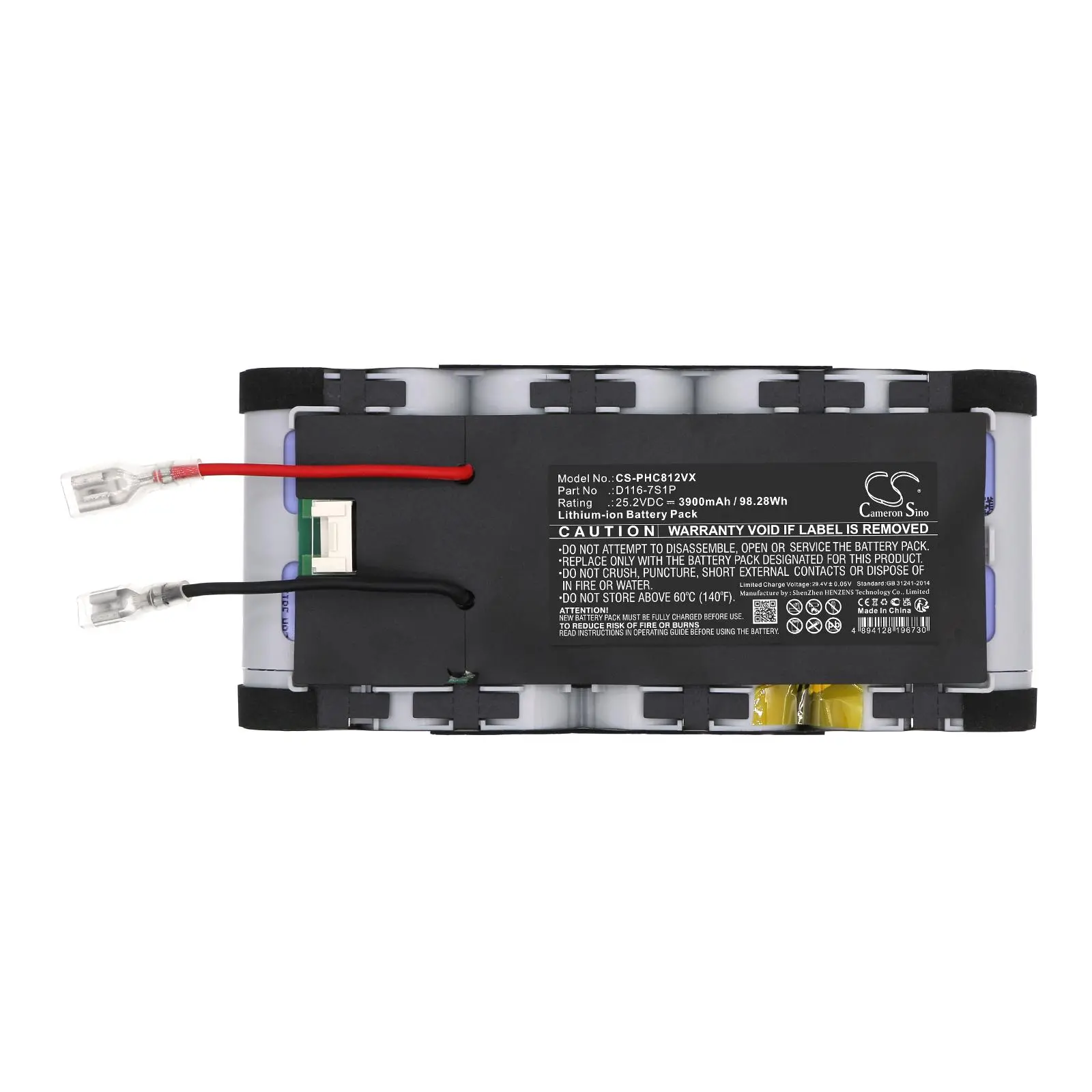 Батерия за прахосмукачка Philips Aqua Plus 8000 D116-7S1P LiIon 25,2V 3900mAh CAMERON SINO - image 3