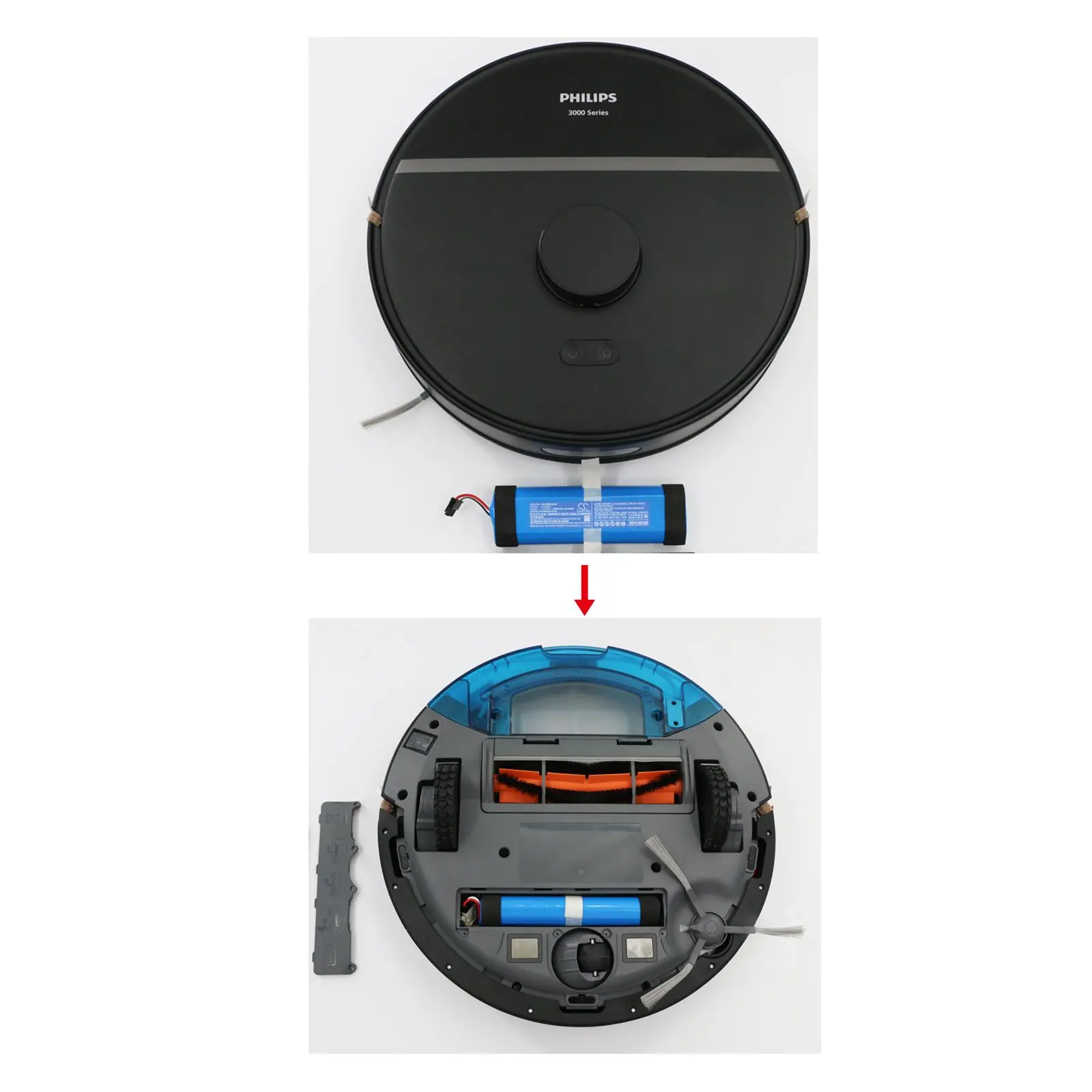 Батерия за прахосмукачка PHILIPS HomeRun 3000, XU3110/01, XU3110/02 C1048A2 LiIon 14,4V 4500mAh CAMERON SINO - image 1