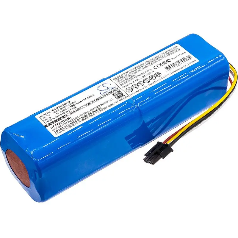 Baterie pentru aspirator XIAOMI 41717, BHR6363EU, Dreame D9, Roborock 1C LiIon 14,4V 5200mAh CAMERON SINO