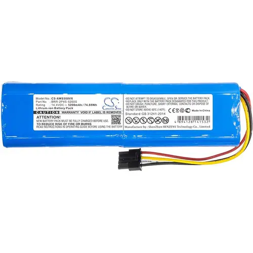 Батерия за прахосмукачка  XIAOMI  41717, BHR6363EU, Dreame D9, Roborock 1C LiIon 14,4V 5200mAh CAMERON SINO - image 2