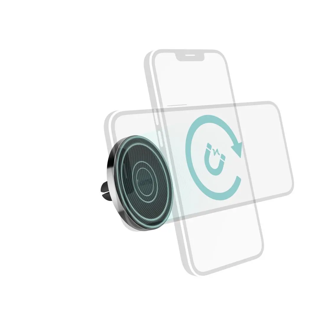 HAMA Стойка за кола "Lock", магнитна, за вентилацията, за Apple - image 1