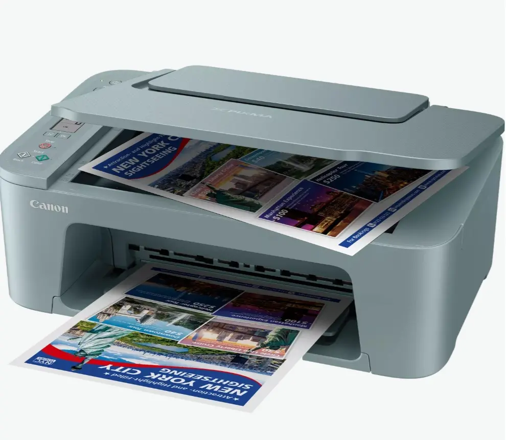 Мастилоструйно многофункционално устройство, Canon PIXMA TS3752i All-In-One, Blue - image 2