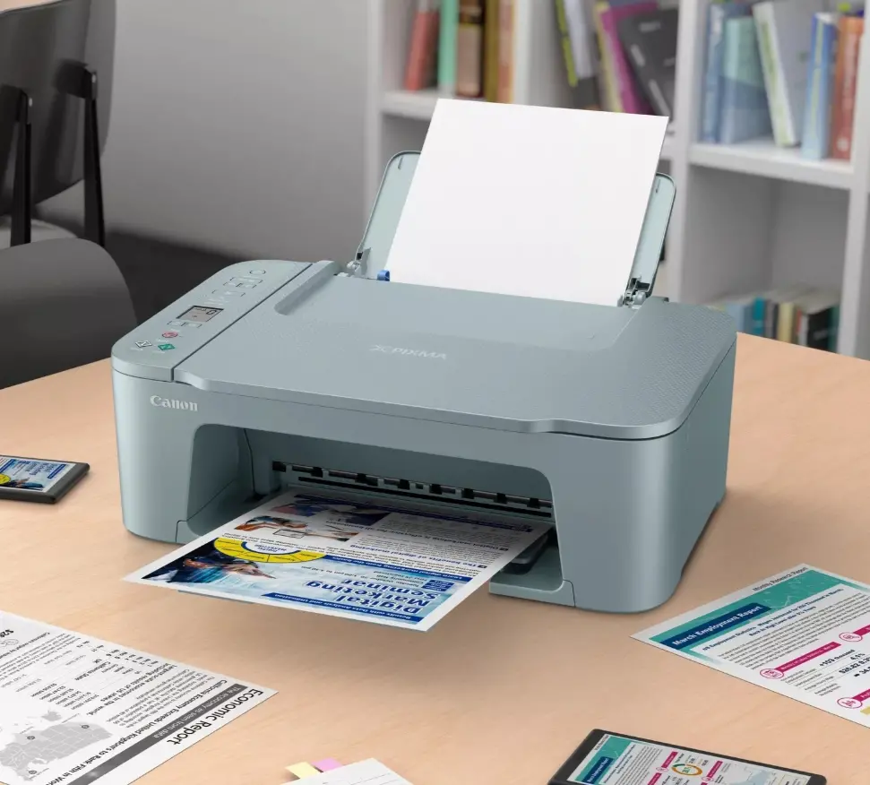 Мастилоструйно многофункционално устройство, Canon PIXMA TS3752i All-In-One, Blue - image 5