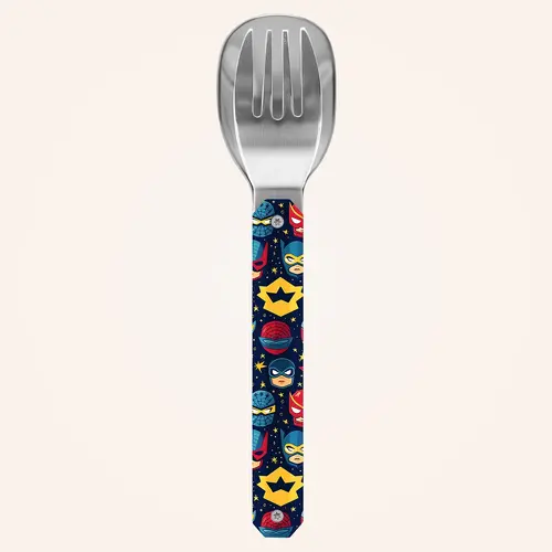 Set pentru masă Akinod Mini 12H12, Supereroi - 1