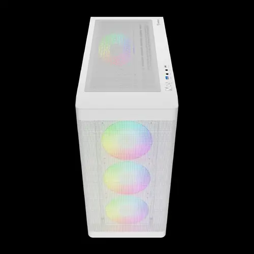 Gamdias κουτί Case E-ATX - ATHENA M3 White - USB-C, 4 x 120 mm A-RGB, Mesh, Tempered Glass - 3