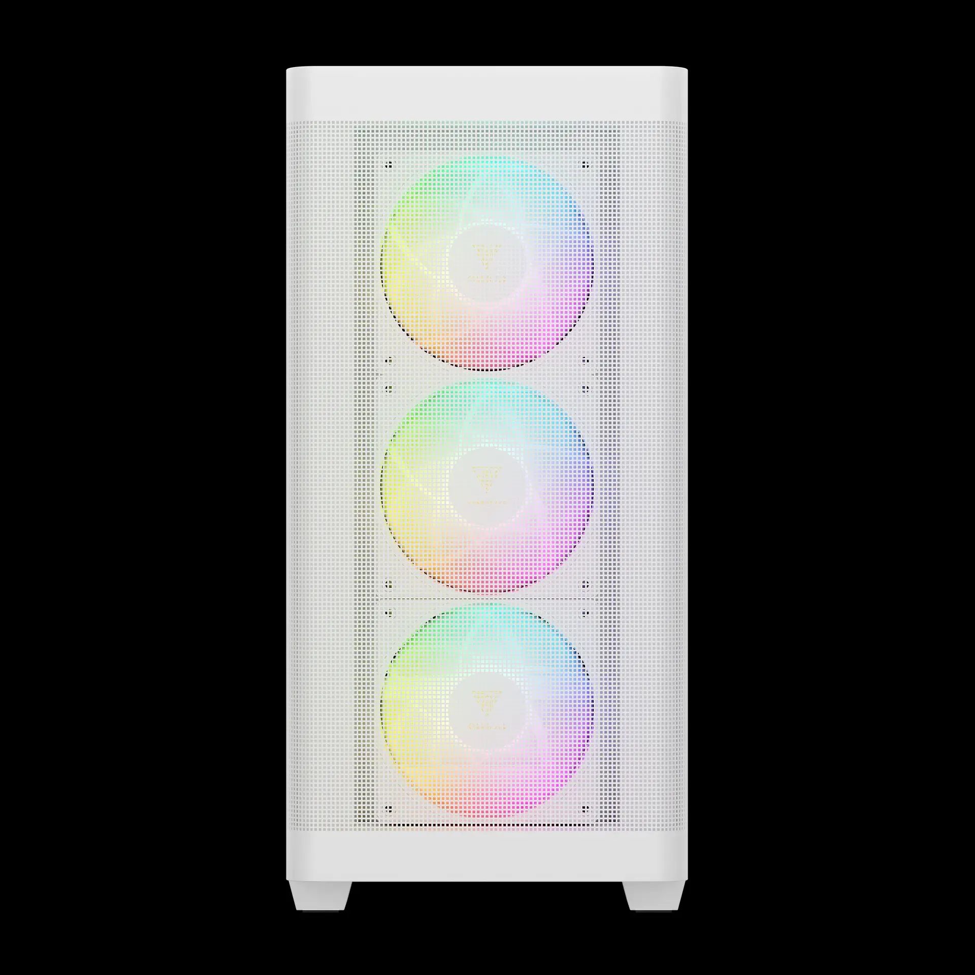 Gamdias carcasă Case E-ATX - ATHENA M3 White - USB-C, 4 x 120 mm A-RGB, Mesh, Tempered Glass - image 3
