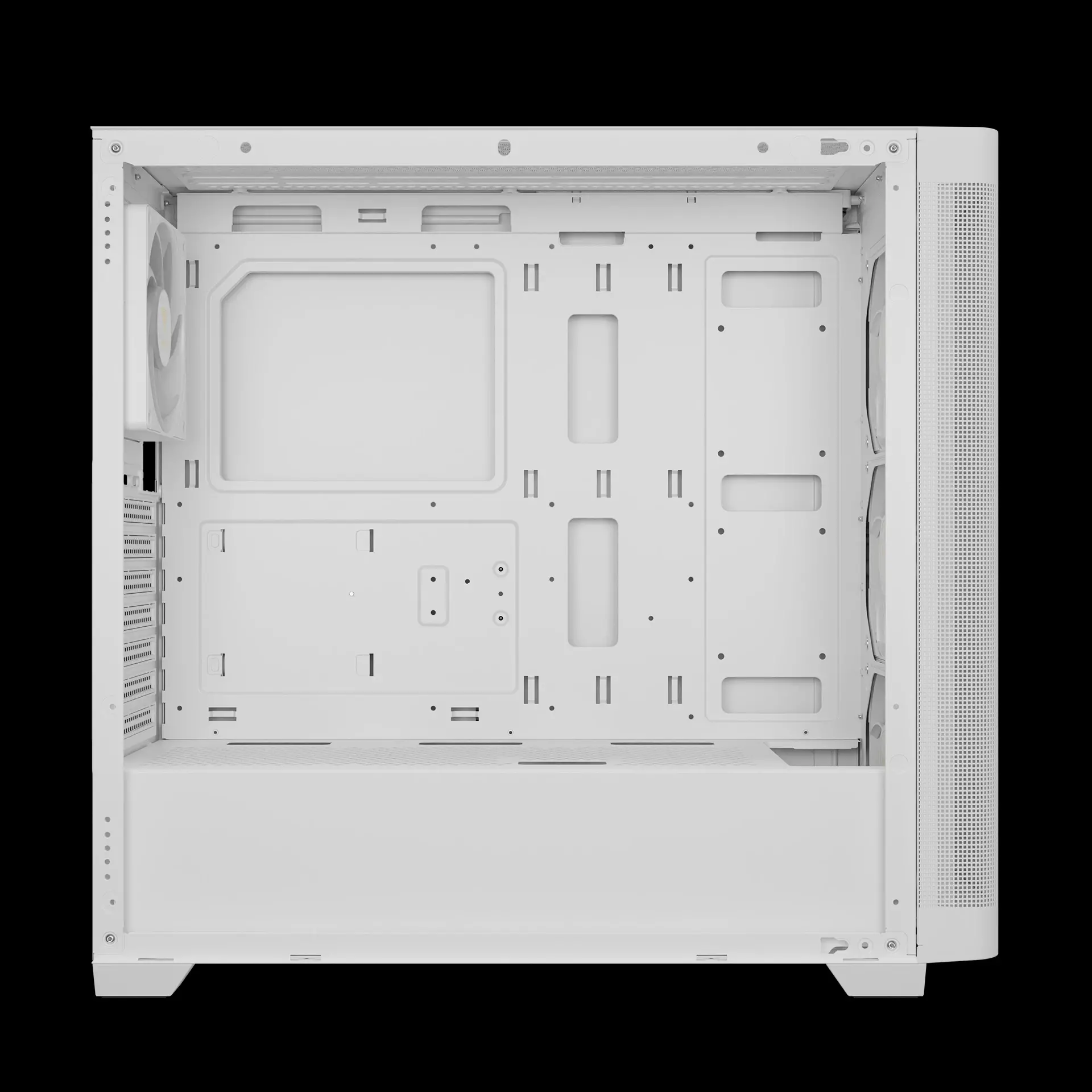 Gamdias кутия Case E-ATX - ATHENA M3 White - USB-C, 4 x 120 mm A-RGB, Mesh, Tempered Glass - image 6