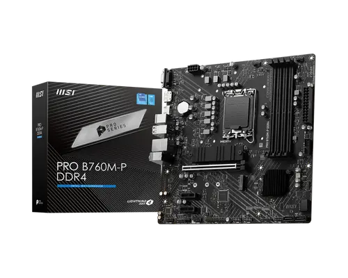 Дънна платка, MSI PRO B760M-P DDR4 /LGA1700