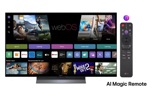 Телевизор, LG OLED48C51LA, 48" UHD OLED evo, 4K (3840 x 2160), DVB-C/T2/S2, Full Cinema Screnn, Alpha 9 AI 4K Gen8, 120Hz Native (VRR 144Hz), ThinQ AI, HDR10, VRR, NVIDIA G-SYNC, AMD FreeSync, Dolby Vision, Dolby Atmos, Wi-Fi 6, Bluetooth, HDMI, USB, Airplay 2, IC - image 1