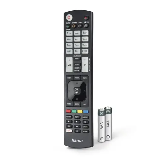 HAMA Universal τηλεχειριστήριο για LG TV, Φωτιζόμενα πλήκτρα, εκπαιδεύσιμο - 4