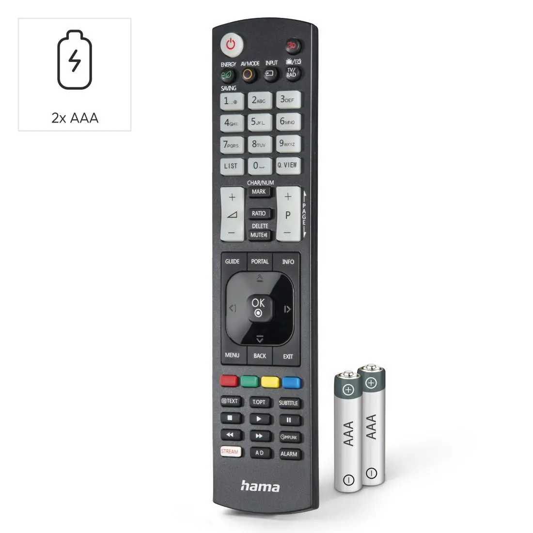 HAMA Универсално дистанционно за LG TV, Светещи бутони, обучаемо - image 6