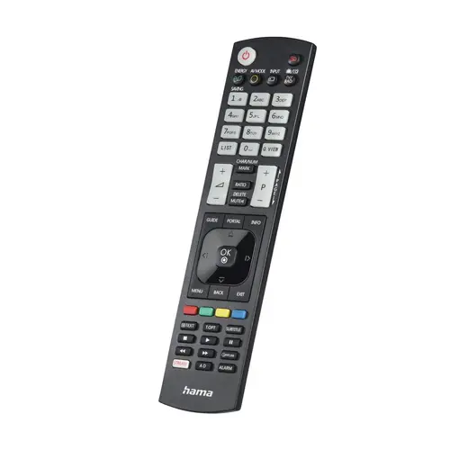 HAMA Universal τηλεχειριστήριο για LG TV, Φωτιζόμενα πλήκτρα, εκπαιδεύσιμο - 1