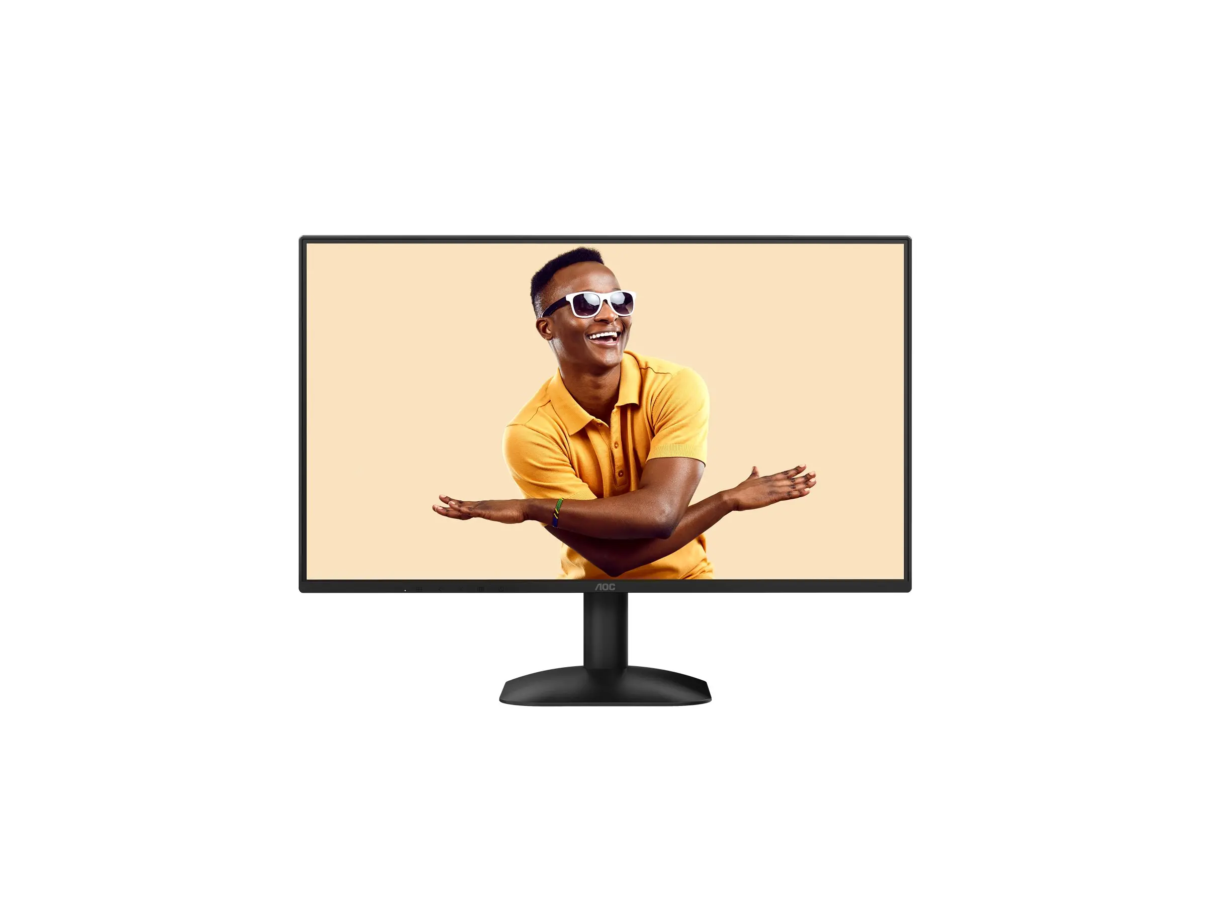Монитор, AOC 24B31H, 23.8" IPS WLED, 1920x1080@120Hz, 4ms GtG, 1ms MPRT, 300cd m/2, 1500:1, 20M:1 DCR, Adaptive Sync, FlickerFree, Anti Blue Light, Tilt, D-SUB, HDMI
