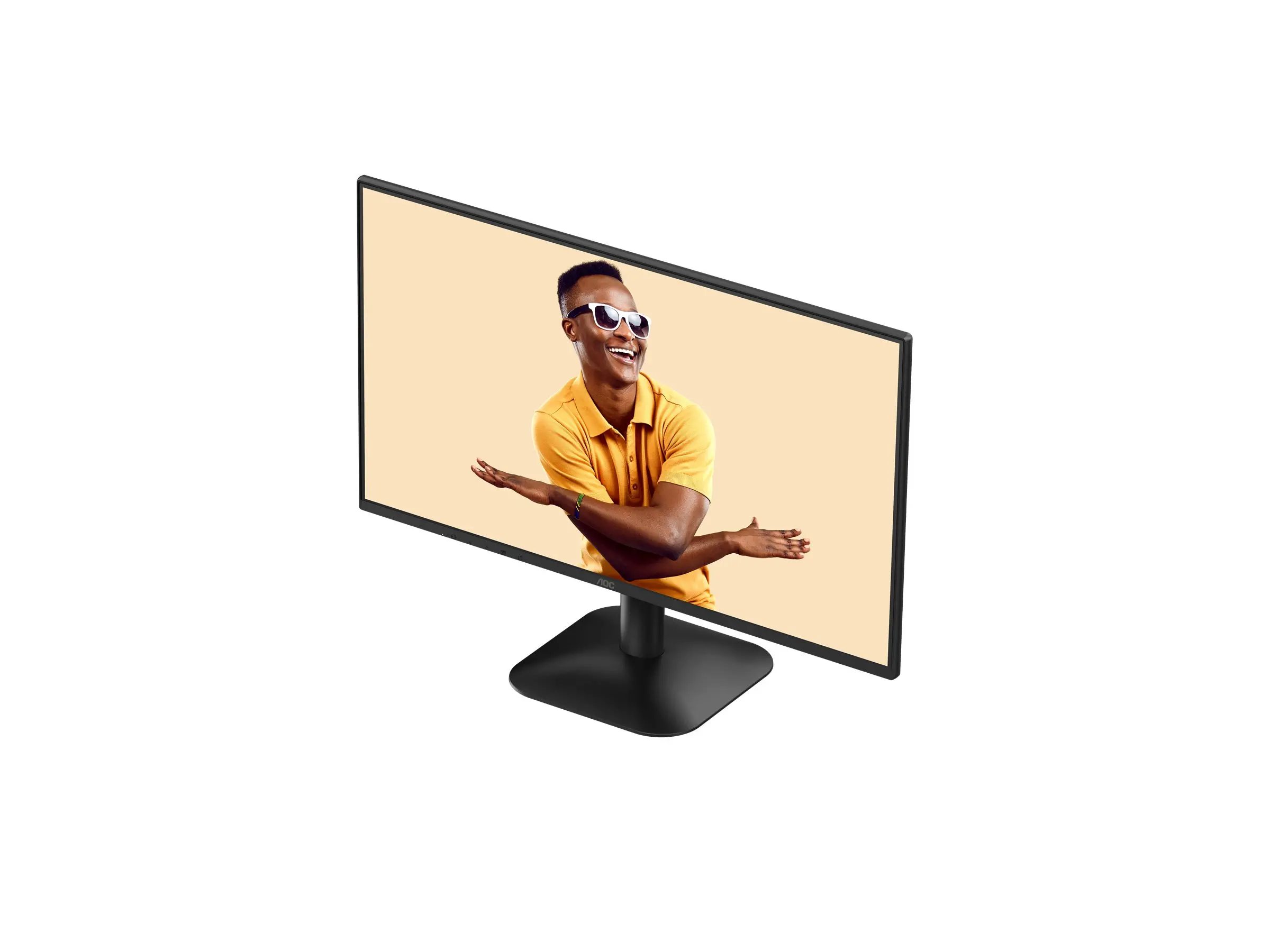 Монитор, AOC 24B31H, 23.8" IPS WLED, 1920x1080@120Hz, 4ms GtG, 1ms MPRT, 300cd m/2, 1500:1, 20M:1 DCR, Adaptive Sync, FlickerFree, Anti Blue Light, Tilt, D-SUB, HDMI - image 1