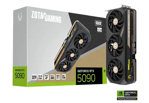 Видео карта ZOTAC GAMING RTX 5090 SOLID OC 32GB GDDR7 - image 6