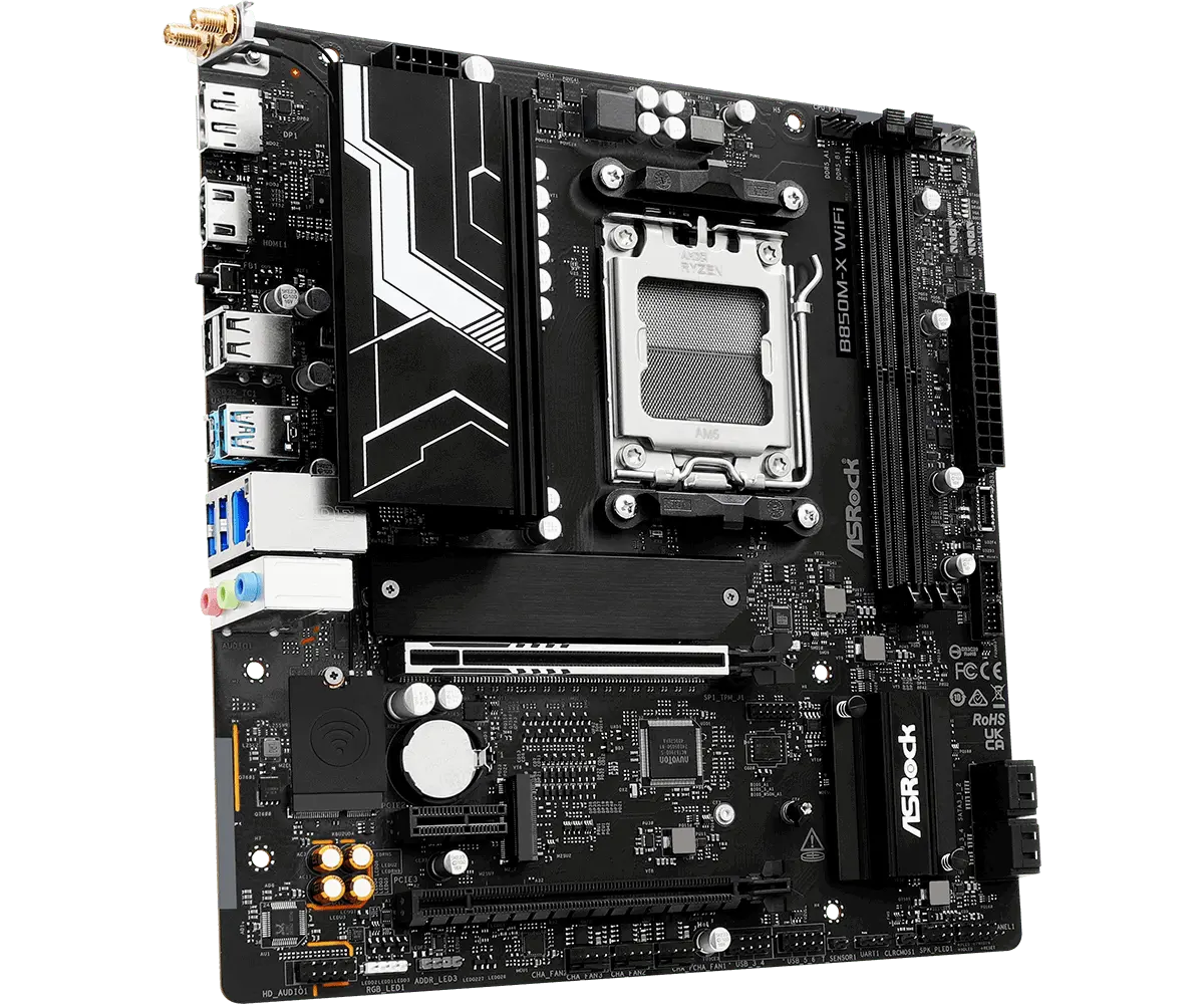 Дънна платка, ASROCK B850M-X WIFI R2.0 /AM5 - image 2