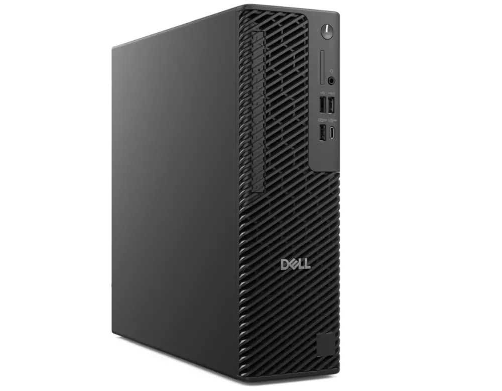 Работна станция, Dell Pro Max Slim, Intel Core Ultra 7 265 (30 MB cache, 20 cores, 1.8 GHz to 5.3GHz), 16GB: 1 x 16 GB, DDR5, 5600 MT/s, 512GB SSD PCIe M.2, Integrated Graphics, Bulgarian Keyboard&Mouse, 360W, W11Pro, 3Y PS