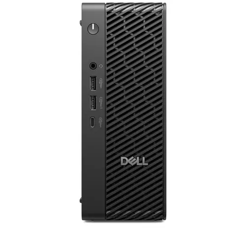 Работна станция, Dell Pro Max Micro FCM2250, Intel Core Ultra 7 265 (30 MB cache, 20 cores, 1.8 GHz to 5.3GHz), 16GB: 1 x 16 GB, DDR5, 5600 MT/s, 1TB SSD PCIe M.2, NVIDIA RTX A1000, 8 GB GDDR6, Wi-Fi 6/7 BE200, Bulgarian Keyboard&Mouse, 280W, W11Pro, 3Y PS - image 3