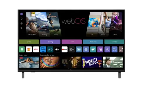 Телевизор, LG 43UA75003LA, 43" 4K UltraHD TV 4K (3840x2160), DVB-T2/C/S2, webOS 25 Smart, ThinQ AI, Alpha 7 AI Processor, WiFi, HDR10 pro, HLG, ALLM/HGiG, 4K Upscaling, AI Sound pro, Multiple View, HDMI eARC, LAN, USB, Bluetooth, Google Cast, 2 Pole Stand, Black - image 1