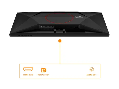 Монитор, AOC Q27G42XNE, 27" Fast VA WLED, 2560x1440@180Hz, 1ms GtG, 0.5ms MPRT, 300cd m/2, 5000:1, 80M:1 DCR, Adaptive Sync, FlickerFree, Low Blue Light, 2Wx2, Tilt, 2xHDMI, DP - image 10