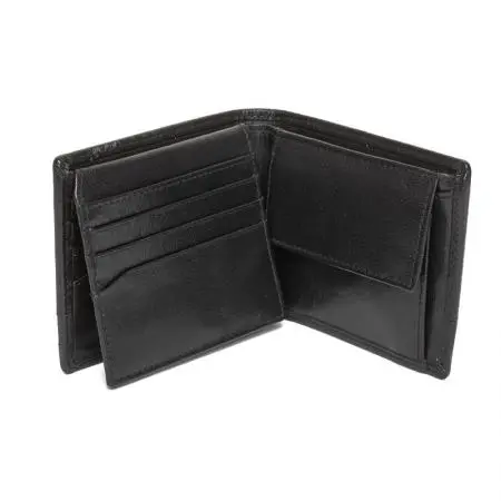 Мъжки комплект портфейл и колан Silver Flame - 115 см - image 1