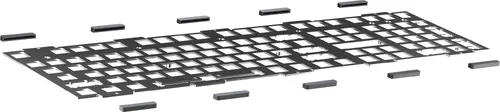 Ducky професионална геймърска механична клавиатура Professional Gaming Mechanical Keyboard One X Wireless White - Ducky AI Switches [Linear] - image 10