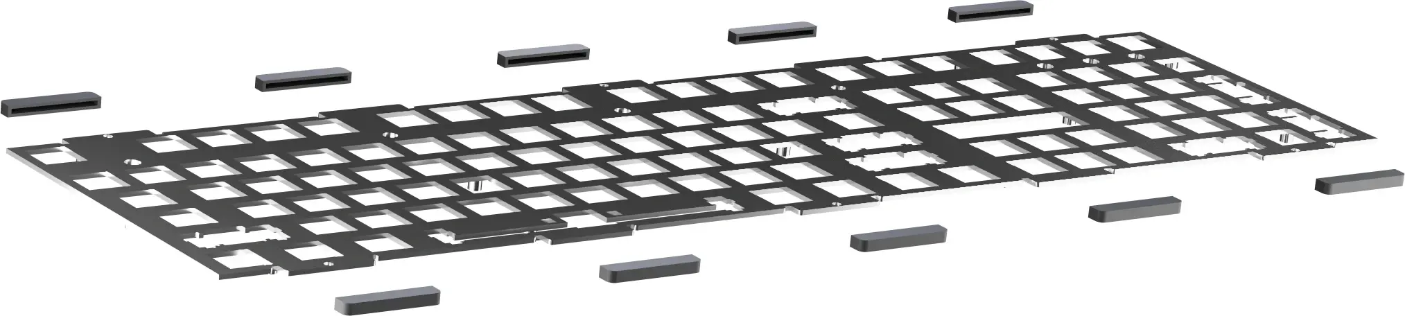 Ducky професионална геймърска механична клавиатура Professional Gaming Mechanical Keyboard One X Wireless Black - Ducky AI Switches [Linear] - image 10