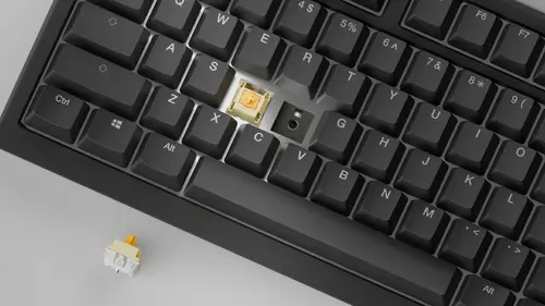 Ducky професионална геймърска механична клавиатура Professional Gaming Mechanical Keyboard One X Wireless Black - Ducky AI Switches [Linear] - image 16