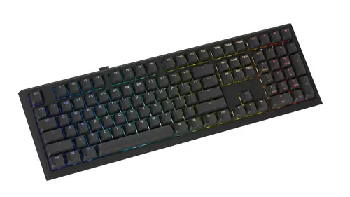 Ducky професионална геймърска механична клавиатура Professional Gaming Mechanical Keyboard One X Wireless Black - Ducky AI Switches [Linear] - image 1
