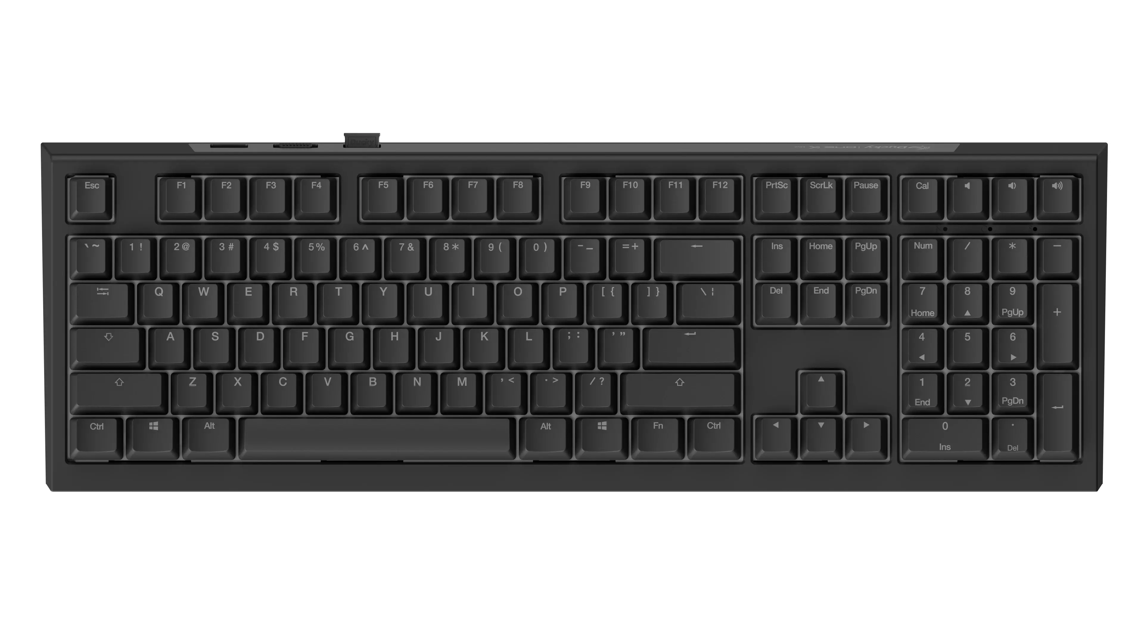 Ducky професионална геймърска механична клавиатура Professional Gaming Mechanical Keyboard One X Wireless Black - Ducky AI Switches [Linear] - image 3