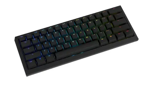 Ducky професионална геймърска механична клавиатура Professional Gaming Mechanical Keyboard One X Mini Wireless Black - Ducky AI Switches [Linear] - image 1