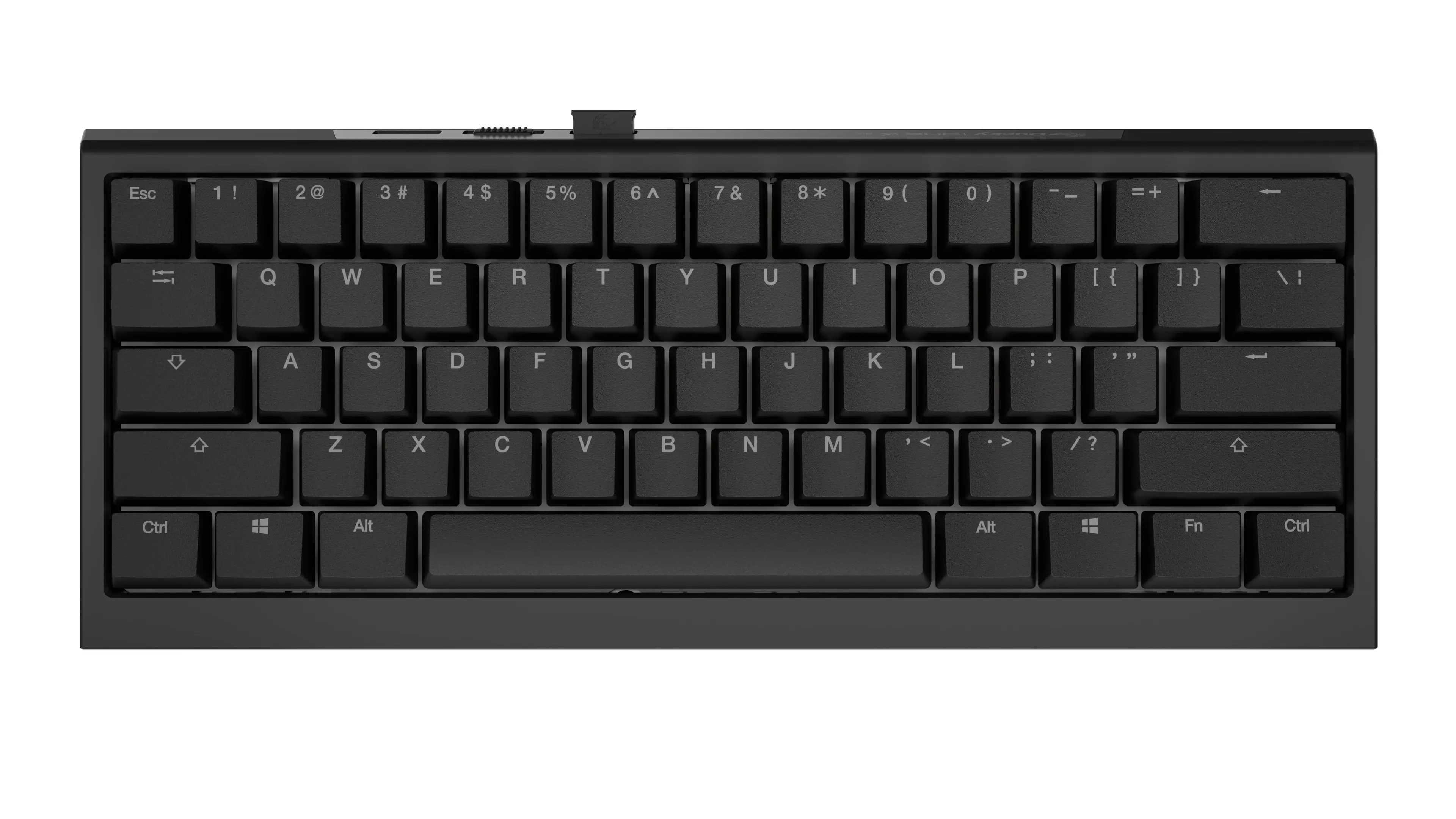 Ducky професионална геймърска механична клавиатура Professional Gaming Mechanical Keyboard One X Mini Wireless Black - Ducky AI Switches [Linear] - image 3