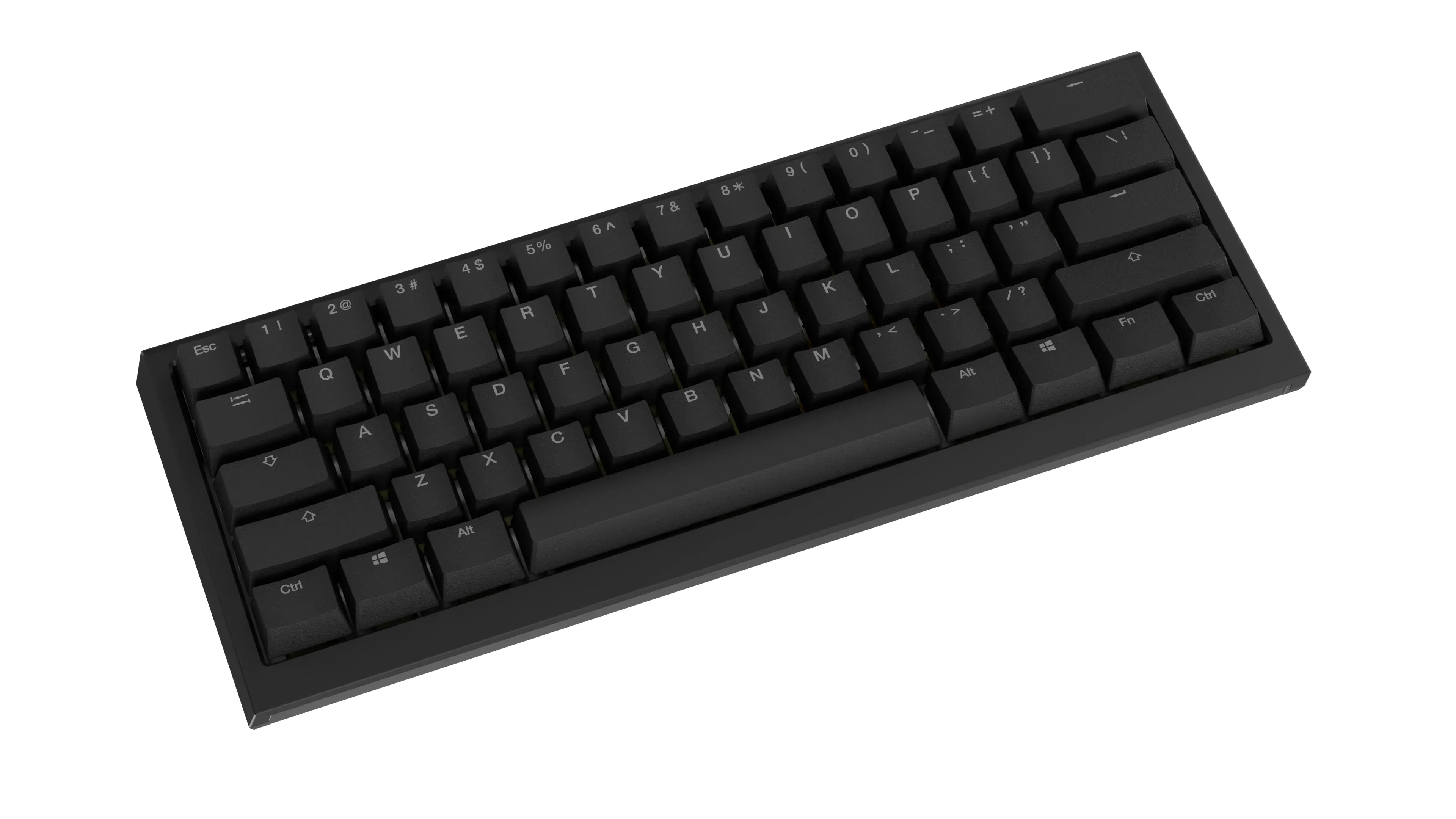 Ducky професионална геймърска механична клавиатура Professional Gaming Mechanical Keyboard One X Mini Wireless Black - Ducky AI Switches [Linear] - image 4