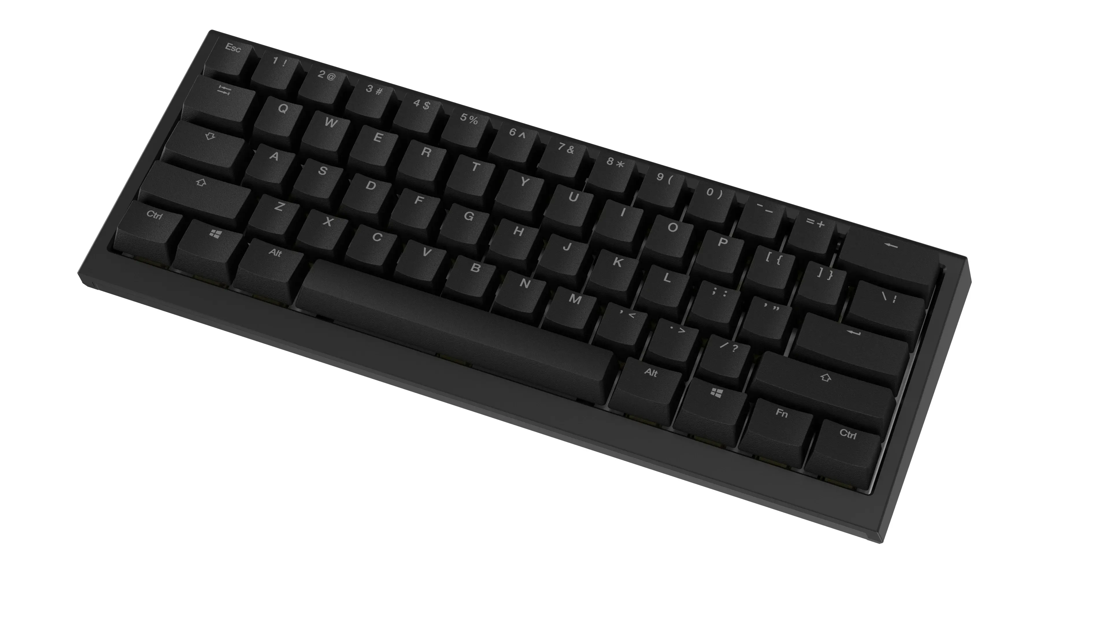 Ducky професионална геймърска механична клавиатура Professional Gaming Mechanical Keyboard One X Mini Wireless Black - Ducky AI Switches [Linear] - image 5