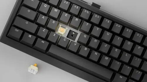Ducky професионална геймърска механична клавиатура Professional Gaming Mechanical Keyboard One X Mini Wireless Black - Ducky AI Switches [Linear] - image 8