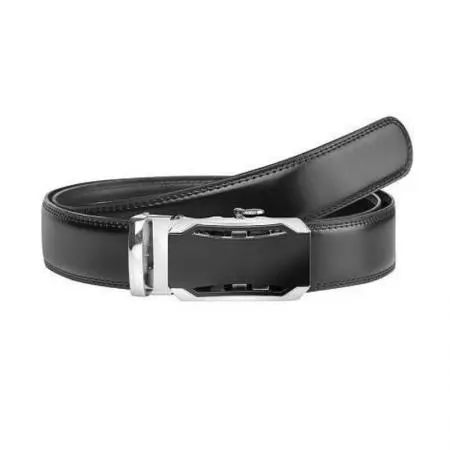 Мъжки комплект портфейл и колан Silver Flame - 110 см - image 5