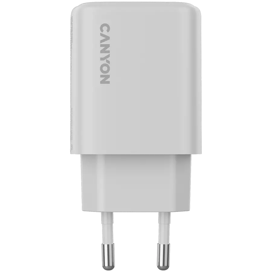 CANYON charger OnCharge 250 25W 1xPD 1xQC EU White - image 1