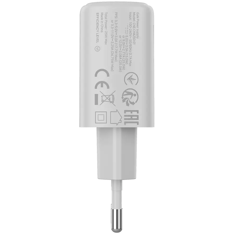 CANYON charger OnCharge 250 25W 1xPD EU White - image 2