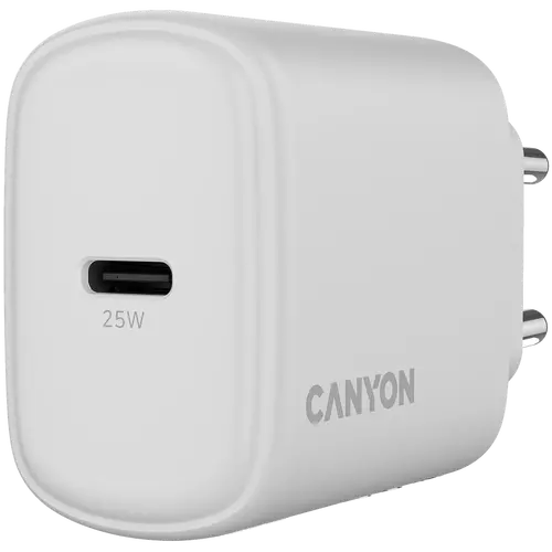 Încărcător CANYON OnCharge 250 25W 1xPD EU Alb - 5