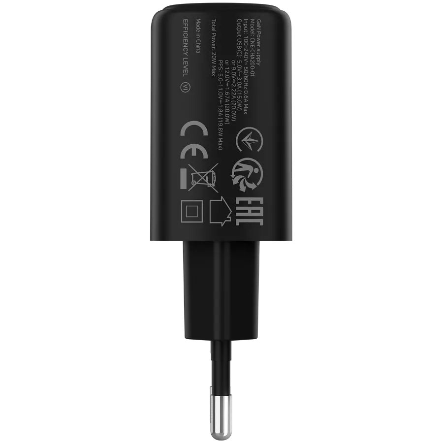 CANYON charger OnCharge 200 20W 1xPD EU Black - image 2