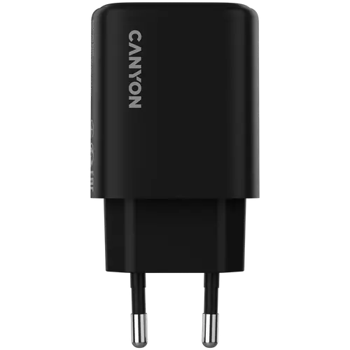 CANYON charger OnCharge 200 20W 1xPD 1xQC EU Black - image 1