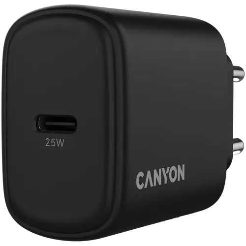 Φορτιστής CANYON OnCharge 250 25W 1xPD EU Μαύρο - 5