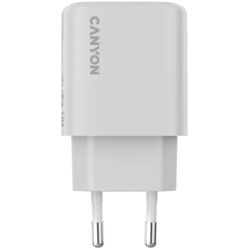 Φορτιστής CANYON OnCharge 200 20W 1xPD EU Λευκό - 2