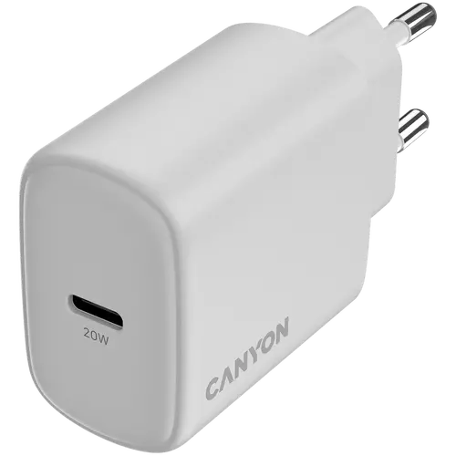 Încărcător CANYON OnCharge 200 20W 1xPD EU Alb - 4