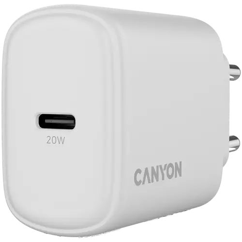 Încărcător CANYON OnCharge 200 20W 1xPD EU Alb - 5