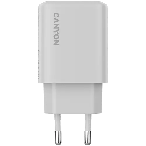 Φορτιστής CANYON OnCharge 200 20W 1xPD 1xQC EU Λευκό - 2