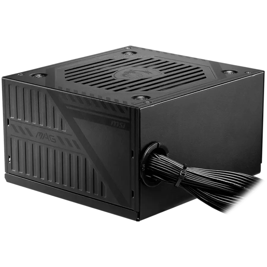 MSI MAG A550BNL, 550W, 80 PLUS Bronze, 120mm Low Noise Fan, Protections: OCP/OVP/OPP/SCP, Dimensions: 150mmx140mmx86mm, 3Y Warranty